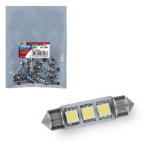 LAMPA LAM98226 - LAMPARA HYPER LED 10X39 MM BLANCO 24/28V 3SMD 3 CHIP SV8,5-8