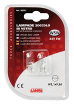 LAMPA LAM98241 - LAMPARA W5W BLANCO 24V 5W W2,1X9,5D SIN CASQUILLO HOMOLOGACI