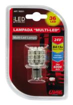 LAMPA LAM98301 - LAMPARA MULTI-LED AZUL 36 LED-24V (BLISTER 1 UNIDAD)