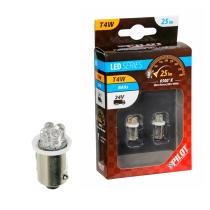 LAMPA LAM98331 - LAMPARA T4W 4 LED BLANCO 24V BA9S (BLISTER 2 UNIDADES)