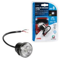 LAMPA LAM98388 - LUZ GALIBO IMPERMEABLE HOMOLOGADA 1 LED 12/24V BLANCA