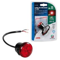 LAMPA LAM98389 - LUZ GALIBO IMPERMEABLE HOMOLOGADA 1 LED 12/24V ROJA