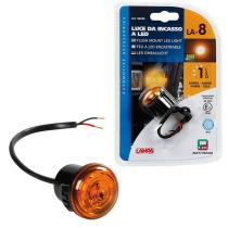 LAMPA LAM98390 - LUZ GALIBO IMPERMEABLE HOMOLOGADA 1 LED 12/24V AMBAR