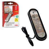 LAMPA LAM98473 - LUZ LED 24V EMPOTRABLE ROJO DESCATALOGADO