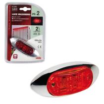 LAMPA LAM98481 - LUZ GALIBO 2 LED 24V ROJA