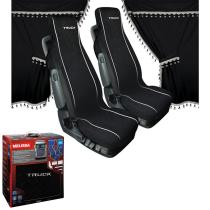 LAMPA LAM98644 - CORTINAS Y FUNDAS DE ASIENTO DE CAMION NEGRA MELISSA