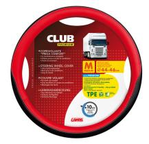 LAMPA LAM98910 - FUNDA VOLANTE CLUB PREMIUM NEGRO ROJO 44-46 CM