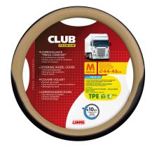 LAMPA LAM98914 - FUNDA VOLANTE CLUB PREMIUM NEGRO BEIGE 44-46 CM