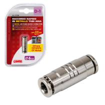 LAMPA LAM97208 - CONECTOR DE AIRE D-1 6 MM METALICO