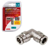 LAMPA LAM97211 - CONECTOR DE AIRE L-2 8 MM METALICO