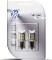 M-TECH LB060W - LAMP LED 12V 21W BA15S P21W BLISTER 2 LAMP
