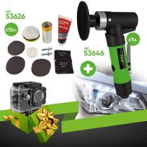 JBM SERIE262 - KIT ESPECIAL PULIDO PULIDORA + 12 KITS DE FAROS