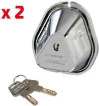 LAMPA LAM65412 - CERRADURAS KIT 2 CERRADURAS VEHICULOS +2 LLAVES  *