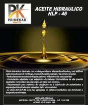 PRIMEKAR - ACEITES, QUIMICOS Y GUANTES 70200 - ACEITE HIDRAULICO HLP 46  200 LITROS