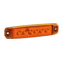 LAMPA LAM97009 - LUZ GALIBO 6  LED CON 12/24 V NARANJA