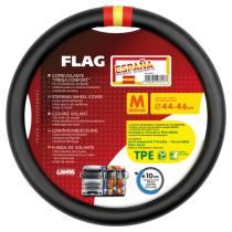 LAMPA LAM97817 - FUNDA DE VOLANTE BANDERA DE ESPAÑA M 44/46 CM