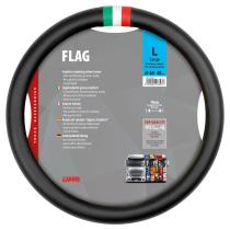 LAMPA LAM97822 - FUNDA DE VOLANTE BANDERA DE ITALIA L 46/48 CM