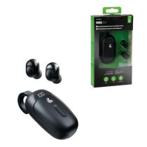 LAMPA LAM38741 - AURICULARES NEGROS ESTEREO BLUETOOTH CON ESTUCHE DE CARGA