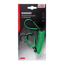 LAMPA LAM90675 - CABLE DE SEGURIDAD EN ESPIRAL VERDE