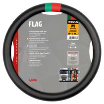 LAMPA LAM97813 - FUNDA DE VOLANTE BANDERA DE PORTUGAL M 44/46 CM