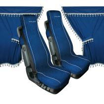 LAMPA LAM98642 - CORTINAS Y FUNDAS DE ASIENTO PARA CAMION AZUL MELISSA