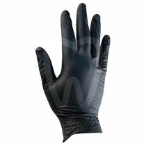 JBM 54152 - CAJA GUANTES ( 100 UDS ) NEGROS DESECHABLES NITRILO TALLA L