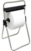 QUIMPA 300420 - SOPORTE BOBINA PAPEL PIE INOX (PORTABOBINA)
