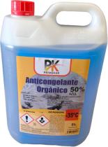 ANTICONGELANTES LAVAPARABRISAS Y AGUA DESTILADA 300974 - ANTICONGELANTE ORGANICO AZUL 50% GARRAFA 5 LITROS
