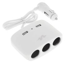 SUMEX MLS511W - MULTICONEXION 3 SALIDAS + 2 USB. BLANCA