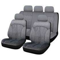 SUMEX SCM009G - SEAT COVER  "MILAN" 9 PCS. BLACK/GREY LINE