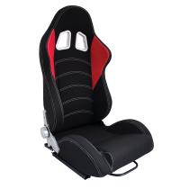 SUMEX SSF1017 - ASIENTO NEGRO ROJO TEXTIL