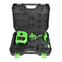 JBM 60046C - PISTOLA IMPACTO BRUSHLESS A BATERIA 1/2 550NM C/MALETIN