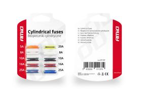 AMIO ACCESORIOS 01137 - FUSIBLES CILINDRICOS 10 UNID BLISTER