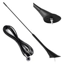 AMIO ACCESORIOS 01507 - ANTENA PARA COCHE 40CM 5MM ADAPTOR 3M CORD ANT07