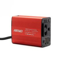 AMIO ACCESORIOS 02468 - CONVERTIDOR (INVERTIDOR) 12V/230V 150W/300W 2XUSB PI01