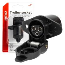 AMIO ACCESORIOS 03212 - ENCHUFE PARA REMOLQUE 3 POLOS- BLISTER