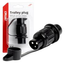 AMIO ACCESORIOS 03213 - ENCHUFE PARA REMOLQUE 3 POLOS- BLISTER