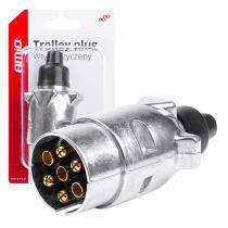 AMIO ACCESORIOS 03218 - CLAVIJA PARA REMOLQUE 7PIN ALU