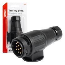 AMIO ACCESORIOS 03220 - CLAVIJA PARA REMOLQUE 13 POLOS MACHO - BLISTER