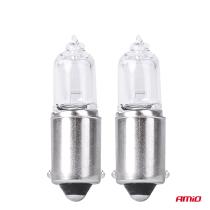 AMOLUX 03355 - LAMPARAS HALOGENAS H6W 12V 6W BAX9S WHITE 2UNID. BLISTER