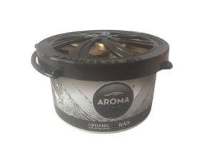 LAMPA 02151D - LATA AMBIENTADOR AROMA CAR ORGANICA BLACK