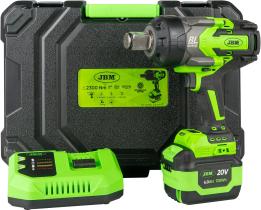 JBM 60050C - PISTOLA IMPACTO BRUSHLESS A BATERIA 1"2300NM CON MALETIN