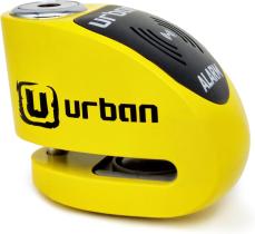 ARTAGO UR906Y - URBAN ALARM DISC LOCK 6MM- YELLOW AND BLACK