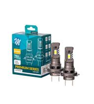 M-TECH LSPSNG7 - SET 2 LAMPARAS LED PREMIUM SERIE SMART H7 5000LM/6000K
