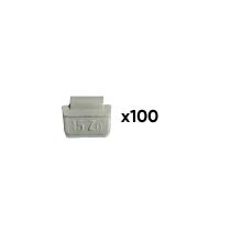 JBM 54658 - CAJA 100 CONTRAPESAS ZINC GRAPA 15GR.ESPECIAL LLANTA UNIVERS