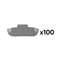 JBM 54660 - CAJA 100 CONTRAPESAS ZINC GRAPA 25GR.ESPECIAL LLANTA UNIVERS