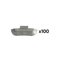 JBM 54661 - CAJA 100 CONTRAPESAS ZINC GRAPA 30GR.ESPECIAL LLANTA UNIVERS
