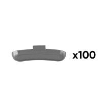 JBM 54662 - CAJA 100 CONTRAPESAS ZINC GRAPA 35GR.ESPECIAL LLANTA UNIVERS