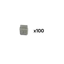 JBM 54666 - CAJA 100 CONTRAPESAS ZINC GRAPA 05GR.ESPECIAL LLANTA ALEACIO