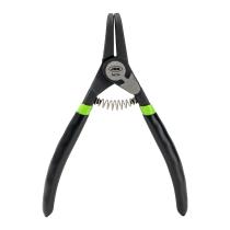 JBM 54714 - ALICATE SEEGER PARA EXTERIORES CON BOCA CURVA 7"180MM